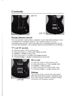 Preview for 5 page of Peavey LTD HB Operating Manual