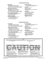 Preview for 4 page of Peavey M-4000 Operating Instructions