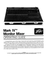 Peavey Mark IV Operating Manual предпросмотр