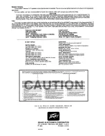 Предварительный просмотр 2 страницы Peavey Mark V M-3000 Operating Manual