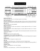 Предварительный просмотр 3 страницы Peavey Mark VI Bass XP Series Operating Manual