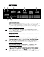 Предварительный просмотр 27 страницы Peavey Max 700 Operation Manual