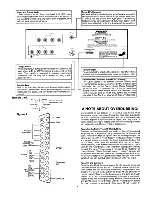 Предварительный просмотр 3 страницы Peavey MCR 4A Operating Instructions Manual