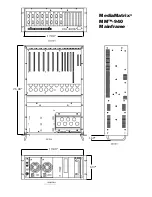 Предварительный просмотр 3 страницы Peavey MediaMatrix MM-950 Specifications