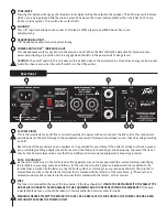 Preview for 5 page of Peavey Mini MAX Operating Manual