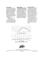 Предварительный просмотр 2 страницы Peavey Model 22T User Manual