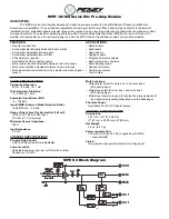 Peavey MPE-S2 Specifications предпросмотр