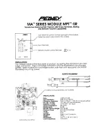 Предварительный просмотр 1 страницы Peavey MPT-SR Manual