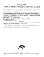 Предварительный просмотр 6 страницы Peavey Nashville 400 User Manual