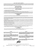 Preview for 4 page of Peavey Nitro C-3 Operating Manual