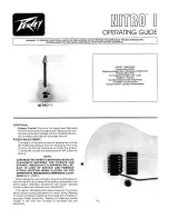 Preview for 1 page of Peavey Nitro I Operating Manual