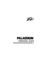 Peavey Palaedium Operating Manual предпросмотр