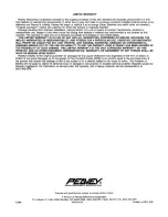 Preview for 4 page of Peavey Performance Series Operating Instructions