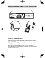 Предварительный просмотр 12 страницы Peavey PLL-16 Operating Manual