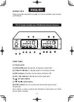 Предварительный просмотр 7 страницы Peavey PLL-16D Operating Manual