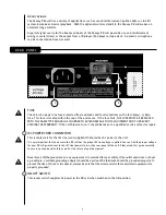 Preview for 5 page of Peavey PR 12 D Operating Manual