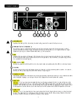 Preview for 6 page of Peavey PR 12 D Operating Manual