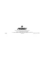 Preview for 8 page of Peavey PR 2652 Specifications