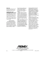 Preview for 4 page of Peavey PR 603T Specifications