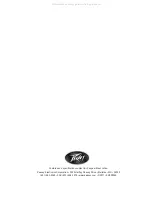 Preview for 24 page of Peavey PRO COMM PCX-V12 Operating Manual