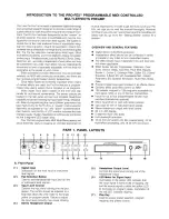 Предварительный просмотр 4 страницы Peavey Pro Fex User Manual