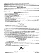 Предварительный просмотр 4 страницы Peavey ProSys 112 User Manual