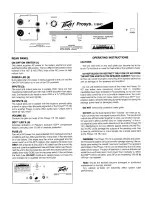 Предварительный просмотр 2 страницы Peavey ProSys 115HC User Manual