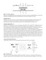 Preview for 4 page of Peavey PV 1.3K User Manual