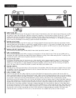 Предварительный просмотр 3 страницы Peavey PV 1 Operating Manual