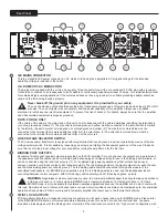 Предварительный просмотр 4 страницы Peavey PV 1 Operating Manual