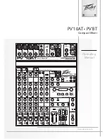 Peavey PV 10AT Operating Manual preview