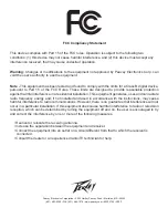 Preview for 20 page of Peavey PV 118 D Operating Manual