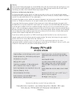 Preview for 26 page of Peavey PV 118 D Operating Manual