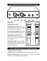 Preview for 4 page of Peavey PV 12M Operating Manual