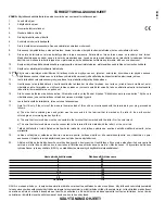 Предварительный просмотр 8 страницы Peavey PV 8500 Operating Manual