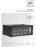 Предварительный просмотр 1 страницы Peavey PV i8B Operating Manual