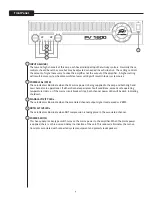 Preview for 9 page of Peavey PV1600 Operating Manual