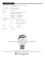 Preview for 6 page of Peavey PVi 8 Operating Manual