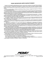 Preview for 6 page of Peavey PVM 357 Specifications