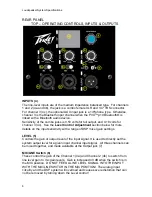 Preview for 8 page of Peavey PVX p 10 Manual