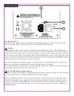 Preview for 5 page of Peavey PVXp 15 DSP Operating Manual