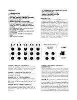 Preview for 2 page of Peavey PZS 140 Operating Manual