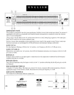 Предварительный просмотр 3 страницы Peavey Q 131 Operating Manual