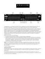 Предварительный просмотр 3 страницы Peavey Q 215F Operating Manual