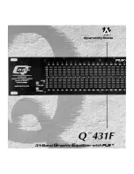 Предварительный просмотр 1 страницы Peavey Q 431F User Manual