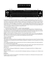 Предварительный просмотр 3 страницы Peavey Q 431F User Manual