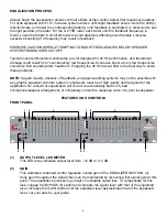 Preview for 4 page of Peavey Q215B Operating Manual