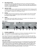 Preview for 5 page of Peavey Q215B Operating Manual