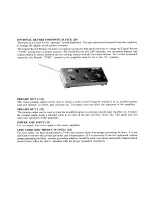 Предварительный просмотр 5 страницы Peavey Renown 112 User Manual