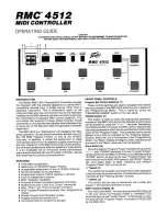 Предварительный просмотр 1 страницы Peavey RMC 4512 User Manual